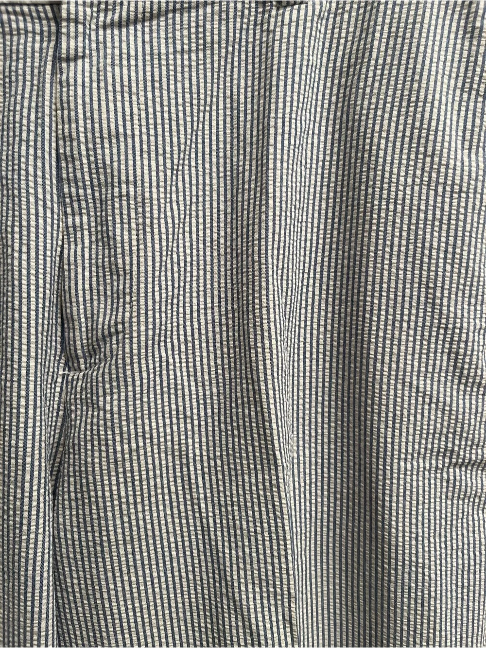 Men's Seersucker Dress Pants — Blue & White